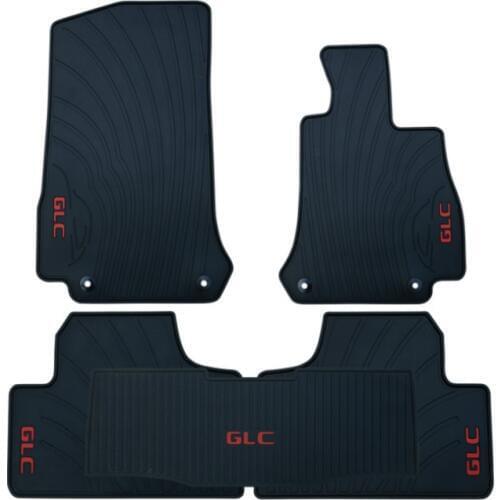 Special No Odor Carpets Waterproof Rubber Car Floor Mats for Right Hand Drive RHD Mercedes Benz GLC