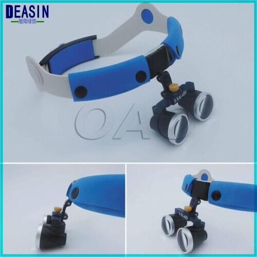 Dental Loupes 2.5x 3.5x loupes LED Surgical for Medical Galileo Magnifier with Surgical Magnifying