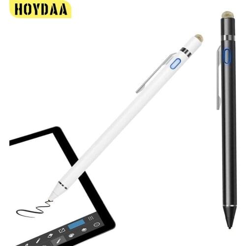 Universal 2 in 1 Stylus Pen Tablet Capacitive Screen Painting Touch Pen for Apple Huawei Tablet iOS/Android Mobile Phone