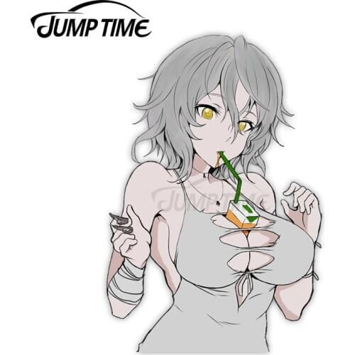 Jump Time Code Vein Io 9 Anime Sexy Girl Vinyl Decal Waifu Car sticker