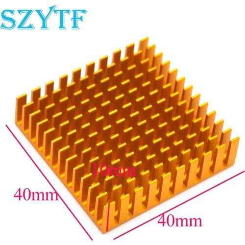 5pcs Heat sink 40*40*11MM (gold slot) high-performance radiator