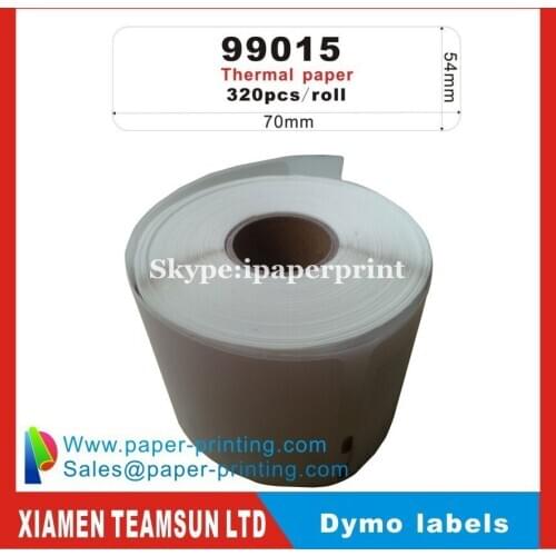 150 x Rolls Dymo Compatible Labels 99015, 54x70mm, 320labels per roll dymo labels,dymo99015 dymo 99015