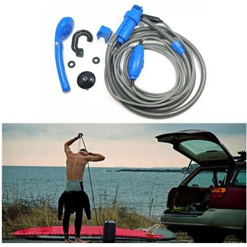 Car Washer DC 12V Camping Shower Car Shower Washer Set Electric Pump Sprayer for Outdoor Camping Travel Pet Man Shower CE