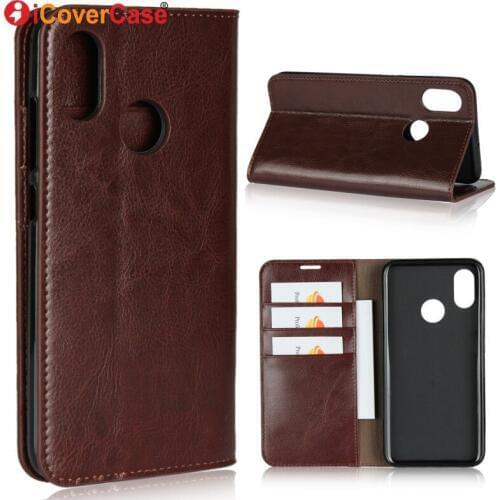 Luxury Genuine Leather Wallet for Xiaomi Mi 8 Case Flip Cover Mi8 SE Case Coque Xiaomi Mi 8 SE Phone Cases Accessory Hoesje Etui