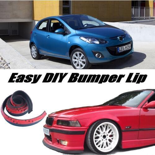 NOVOVISU For Mazda 2 For Mazda2 M2 Demio DW DY DE DJ Bumper Lip / Front Spoiler Deflector / Body Kit Strip Skirt