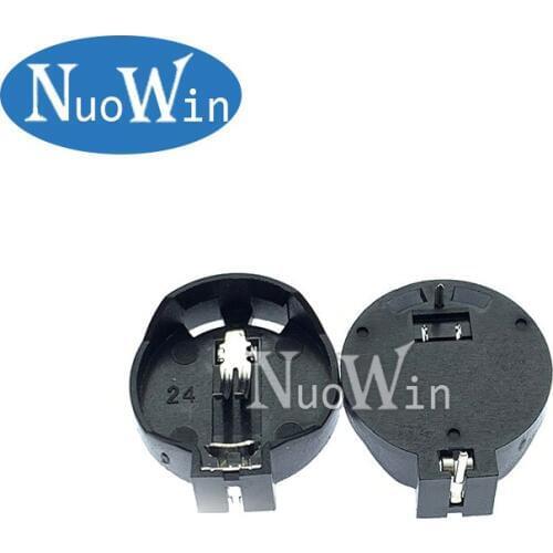 10PCS CR2025 Battery Button Cell Holder Socket Case CR2032 battery holder 2032