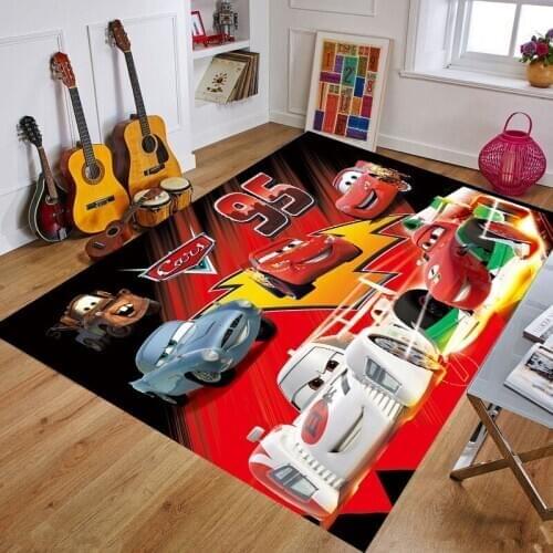 Disney 160X80CM Baby Play Mat Thickening Polyester Children Carpet Non-slip Carpet Living Room Bedroom Carpet for Boys