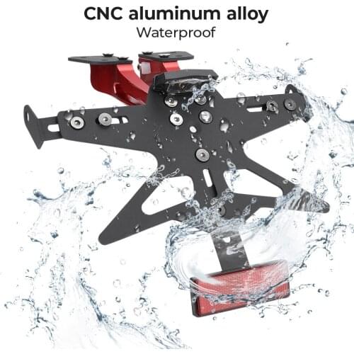 For TMAX 530 Rear License Plate Frame Tail Fender Rear Support CNC Motorcycle For Yamaha TMAX530 2017-2020 TMAX560 2018-2020