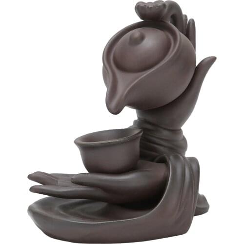 Metal Waterfall Incense Burner Innovative Smoke Backflow Incense Holder Table Decoration home decoration accessories