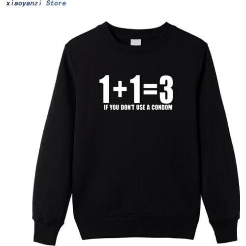 Sweatshirts Mens Casual pullovers Printed Mathematical Formula hoodies Male Fashion sweatshirt Sporting Suit Hip Hop Style