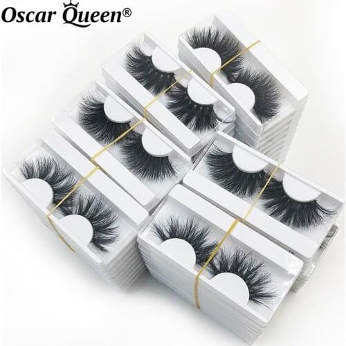 Mink Lashes Wholesale 25mm Eye Lashes Packaging Box False Eyelashes 8D Long Curly Cruelty Free Mink Eyelash Extension Makeup