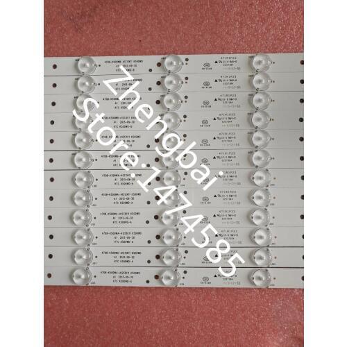 New 12 Pieces/lot 50PFL3040 K500WD6 LED strip 4708-K500WA-A1213K01 4708-K500WB-A1213K01 K500WD