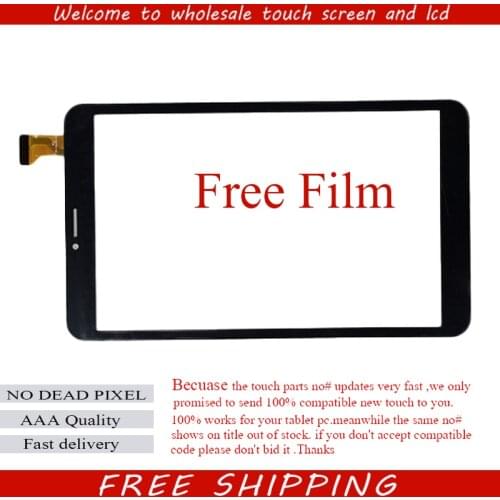 New Touch screen For 8 inch VIVAX TPC-804 3G Tablet Touch panel MID Touch Sensor Lens Replacement