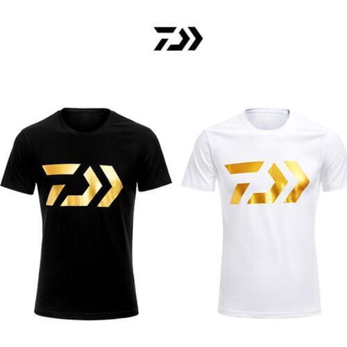 DAIWA 2020 Fishing Clothes Summer Short Sleeve Deep Sea Sunscreen Breathable Clothes Anti-UV Ultrathin Daiwa Fishing Shirt