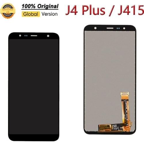 Original 6.0'' LCD For Samsung Galaxy J4+ 2018 J4 Plus Lcd J415 J415F J410 LCD Display Touch Screen Sensor