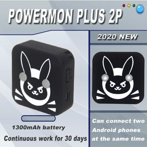 2020 POWERMON 2P Bracelet For Powermon go Plus Wristband Bracelet Device For IOS For Android Manual /Auto catch Version