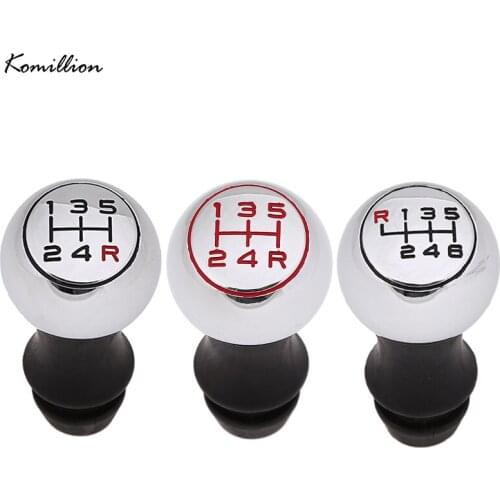 5/6 Speed Car Manual Gear Shift Knob for Peugeot 1007 3008 301 308 407 307 807 5008 807 Citroen C2 C3 C4 C8 Saxo Interior Parts
