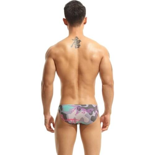 SEOBEAN Mens Sexy Emotion Expression Funny Underwear Mens Bikini Briefs Underwear