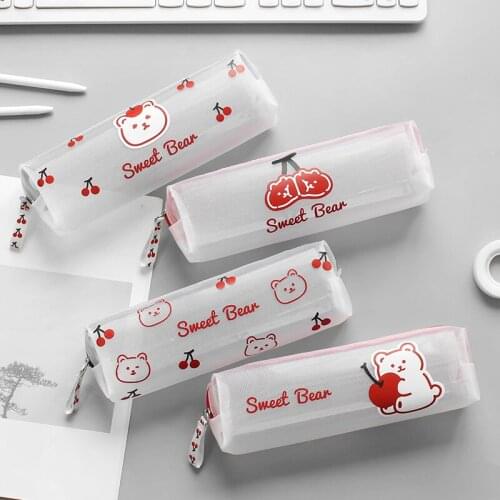 Shengbide Transparent Pencil Cases