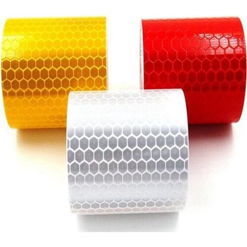 5cm*3m Bike Body Reflective Safety Stickers Reflective Safety Warning Conspicuity Tape Film Sticker Strip Bicycle Accessories