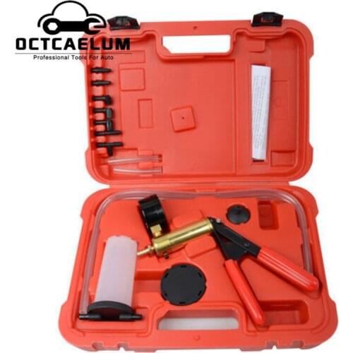Brake fluid Bleeder Vacuum Pump Compression Diagnostic Test Tool Set For Toyota Ford VW Mercedes Audi AT2234