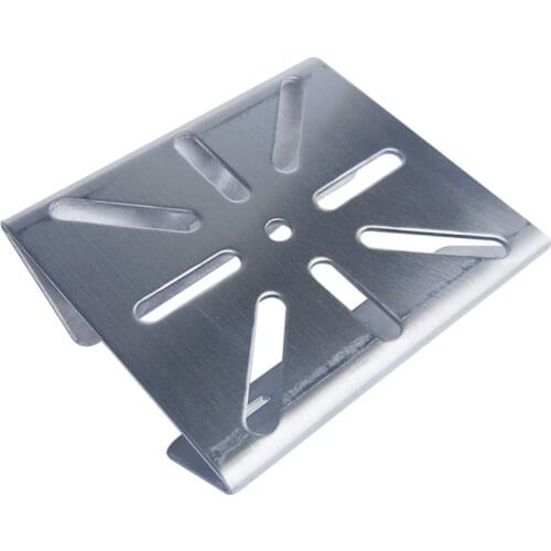 Universal Vertical Pole Mount Adapter for Most Wall Mounts Cameras PTZ, 304 Stainless Steel Pole Mounting Camera Bracket