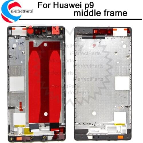New Middle Frame Case Bezel Chassis Housing Replacement for Huawei Ascend P9 Free shipping
