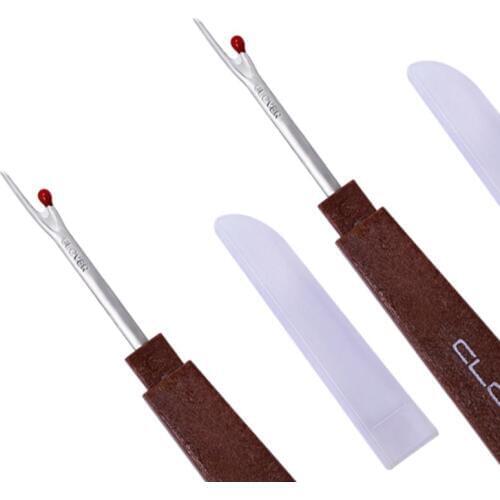 2Pcs Plastic Handle Craft Thread Cutter Seam Ripper Stitch Unpicker Needle Arts Sewing Tools Dec-26A