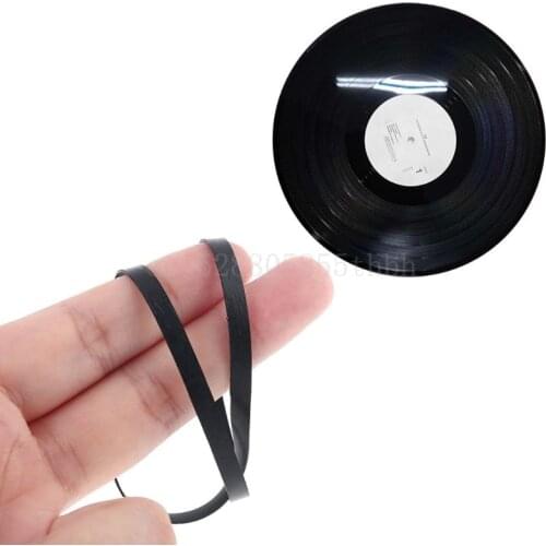 20Pcs/bag 5mm/6mm Width 110-145mm folding length Mix Cassette Tape Machine Belt Pulley Drive Flat Belts Y4QD