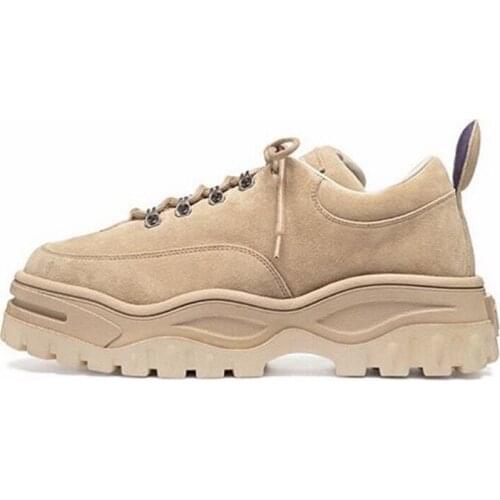 2020 New Hot Women Sneakers Lace Up Platform Shoes Woman Creepers Female Casual Flat Shoe Tenis Feminino Espadrilles