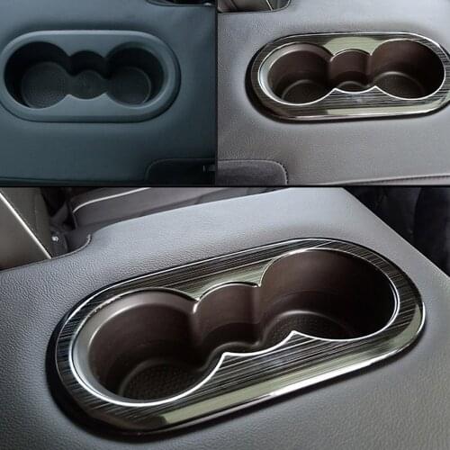 Car cup holder cover mat decorative sticker For Tiguan L 2017 2018 2019 2020 2021 interior accessories car styling