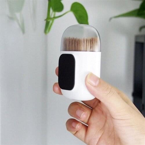 Toothpick Storage Case Magnetic Refrigerator Toothpick Holder Container Household Table Toothpick Storage Box Toothpick Holders