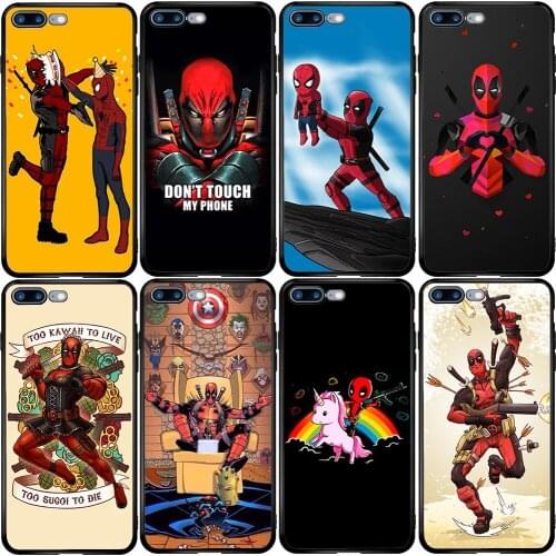 Cover Case for iPhone Oneplus 5S SE 2020 6S 7 8 6T 8T Plus XS XR 11 12 Pro Mini Max Humorous Superheros