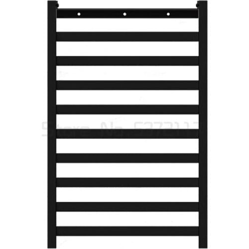 Electric towel rack non perforated carbon fiber constant temperature heating household bathroom drying rack