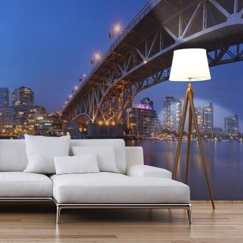 Wall mural-Granville Bridge - Vancouver (Canada) - 450x270 cm