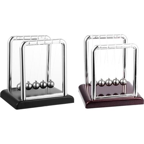Newtons Cradle Physics Science Pendulum Educational Toys Children Metal Balance Ball Antistress Games Toy Home Decor Ornaments