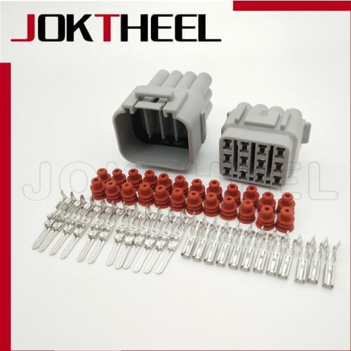 1/5/10/20 kit set gray sumitomo 12 pin way male female car waterproof electrical wire connector auto plug 6181-2459 6188-0375