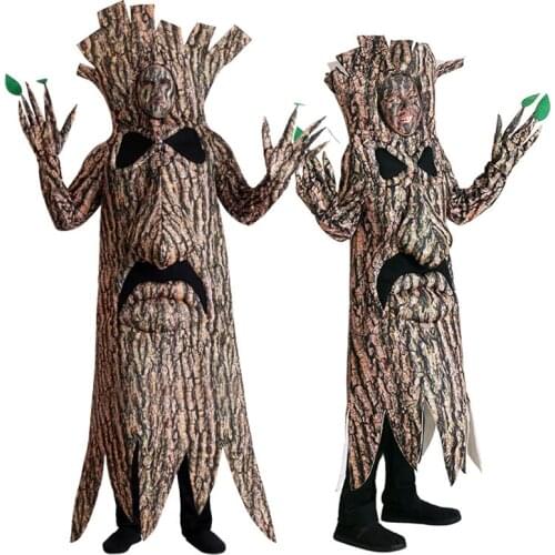 Halloween Carnival Stage Performances Adult Children Horror Big Tree Tree Monster Tree Fairy Dress Up Costume