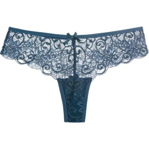 Lace Panties Women Briefs Seamless Ultra-thin G-string Thongs S-XL Low Rise Lingerie Sexy Briefs Lady Girls Underwear Plus Size