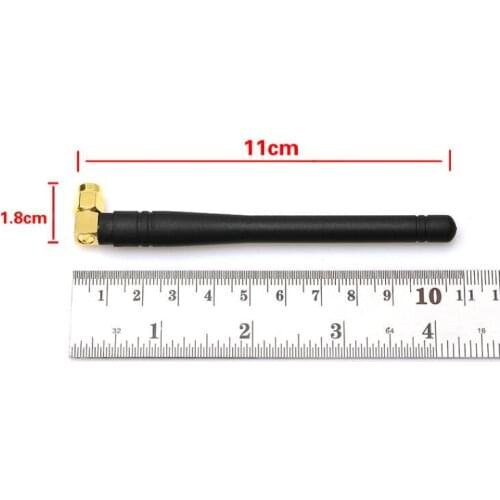 LTE 4G 3G Antenna GSM/CDMA/WCDMA/TD-SCDMA/ATU Antenna 11cm 3dbi high gain SMA elbow Male needle 4G full-band glue stick Antenna