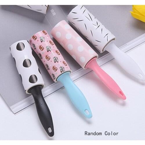 Lint Roller Mini Tearable Clothing Roller Sticky Hair Rolling Dust Paper To Clothes Dust Remover 30 Tear