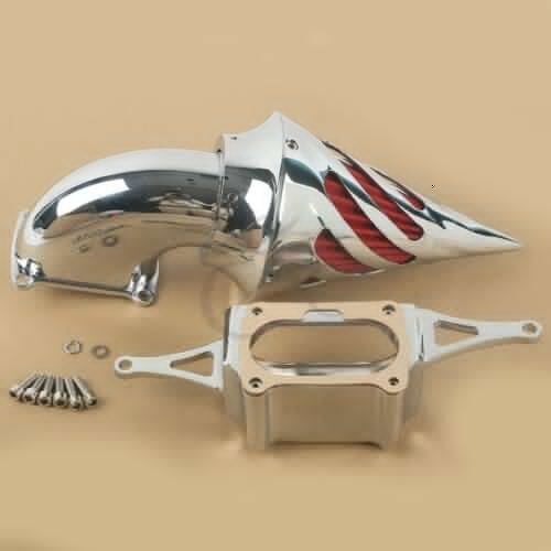 Motorcycle Air Cleaner Kits Intake Filter Blcack For Yamaha Roadstar XV1700PC Warrior 02-10