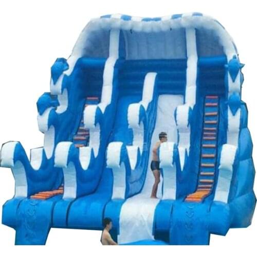 PVC commercial use inflatable slide for pool/ inflatable bouncer slide for kids and adults