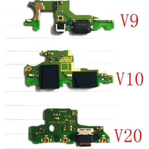 Original genuine Micro Dock Connector Charger Plug Board USB Charging Port For Huawei Honor V9 V10 20