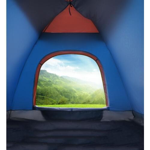 [TB05]Tent outdoor 3-4 people fully automatic rainproof camping 2 people double camping thicken home indoor children