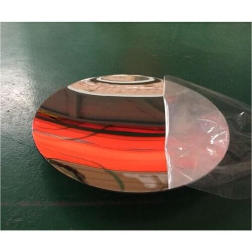 Plastic Acrylic Parabolic Concave Mirror Minor Focus UV Protection Sturdy Durable Refrective Reflector 1PC