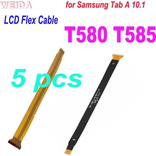 5 PCS T580 LCD Flex Cable Connectors Motherboard Cable For Samsung Tab A 10.1 SM-T580 SM-T585 T580 LCD Screen Cable Replacement