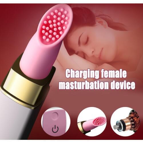 Clitoris Stimulator G point Massage Lipstick Vibrator Mini Female Masturbation Device Portable for Women SN-Hot