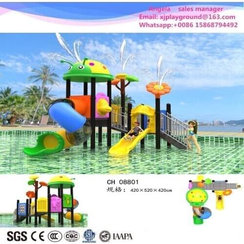 2017 Cheap price outdoor water playground for swimming pool