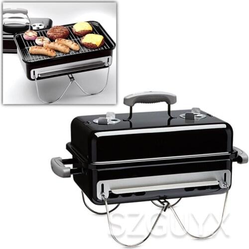 Barbecue outdoor charcoal multifunctional household smokeless barbecue outdoor barbecue stove barbecue skewers